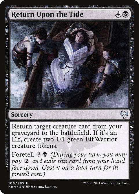 Return Upon the Tide (foil) | Inglés | NM | KHM