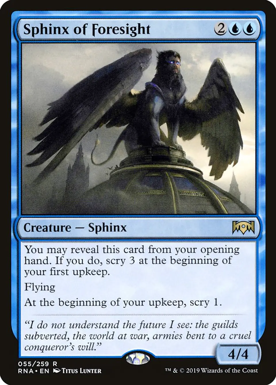 Sphinx of Foresight | Español | NM | RNA 1