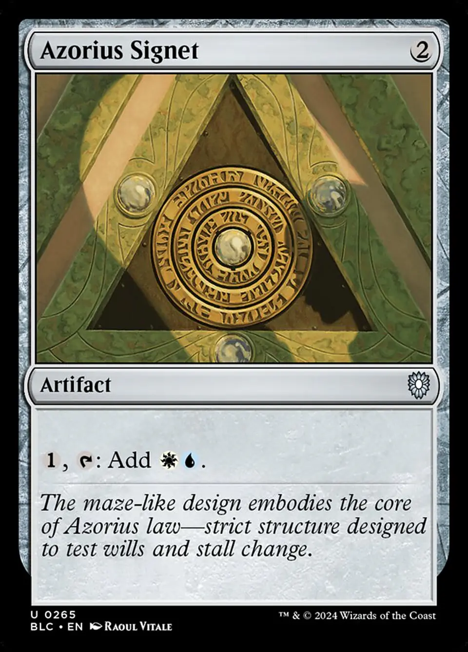 Azorius Signet | Inglés | NM | BLC 1