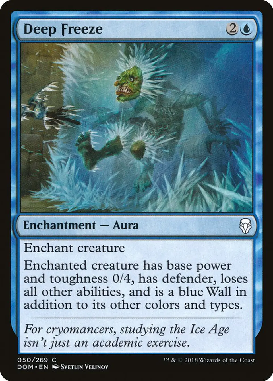 Deep Freeze (foil) | Español | NM | DOM 1