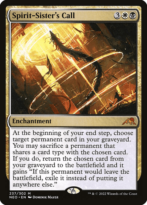 Spirit-Sister's Call | Español | NM | NEO