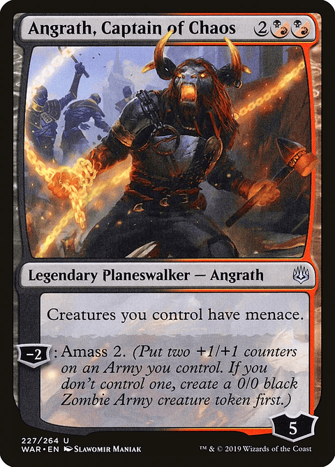 Angrath, Captain of Chaos | Inglés | NM | WAR