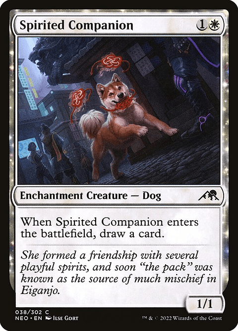 Spirited Companion | Español | NM | NEO