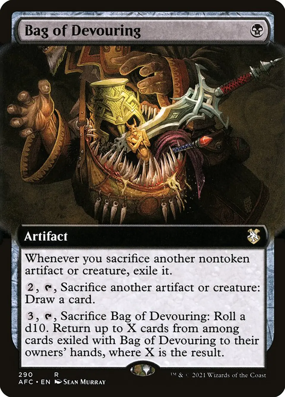 Bag of Devouring (Extended Art) | Inglés | NM | AFC 1