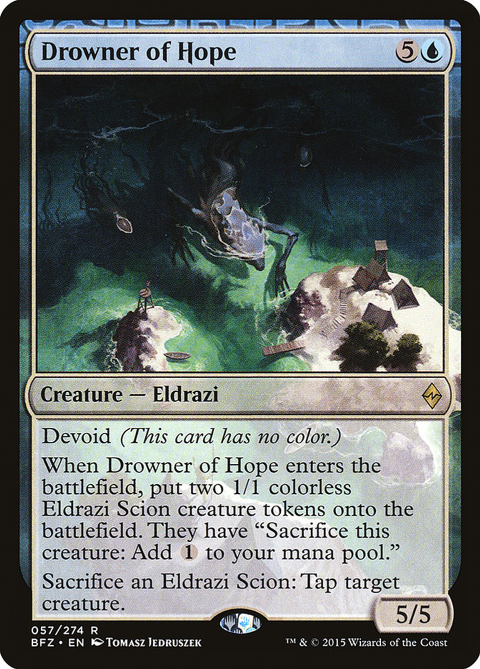 Drowner of Hope | Inglés | NM | BFZ 1