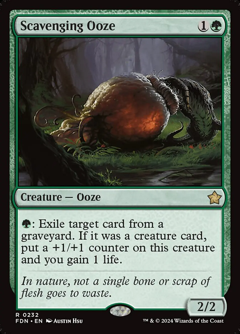 Scavenging Ooze | Español | EX | FDN 1