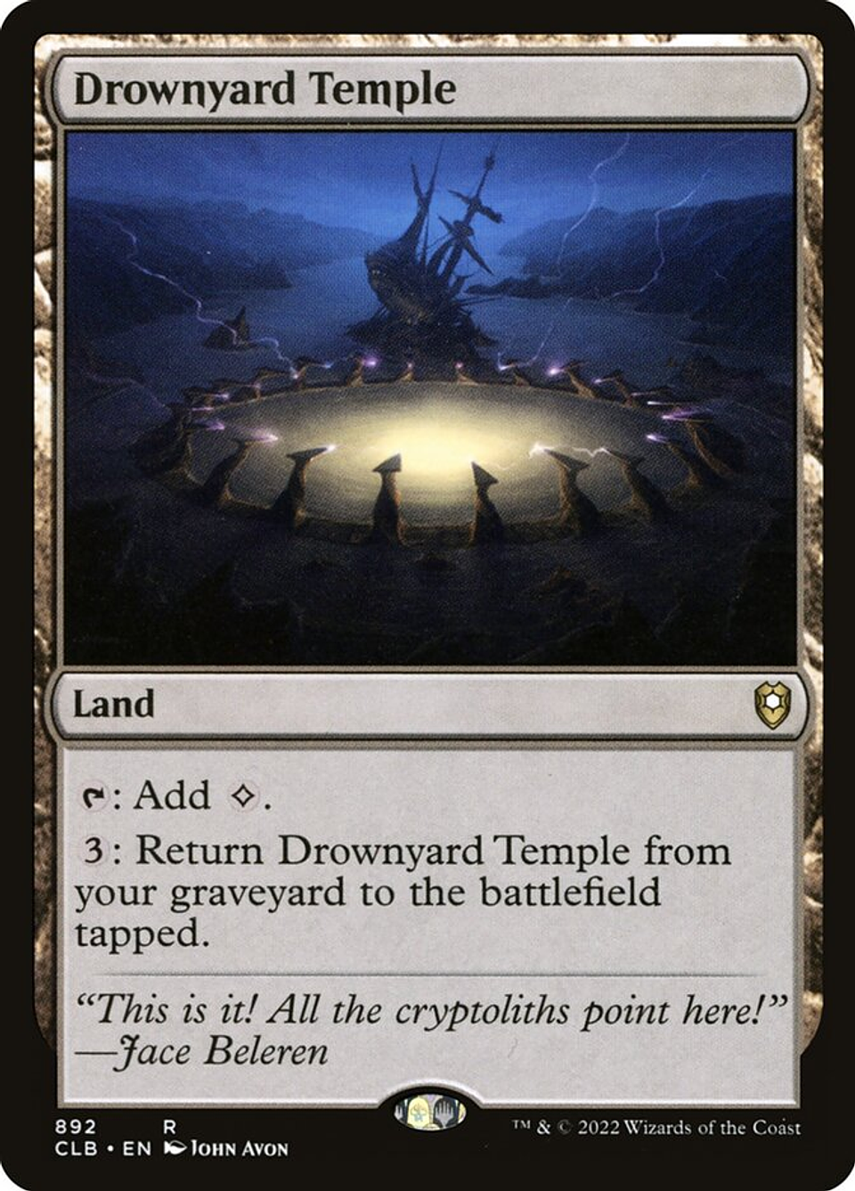 Drownyard Temple | Inglés | NM | CLB 1