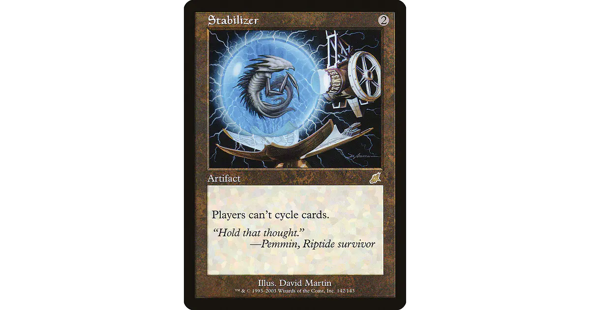 Stabilizer (Retro Frame) | Inglés | EX | SCG