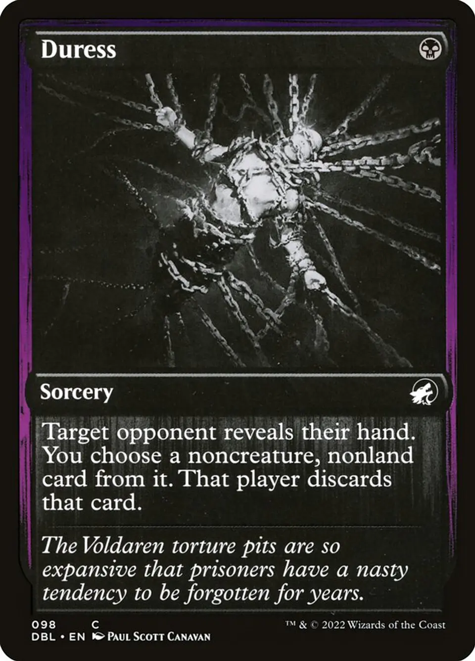 Duress | Inglés | NM | DBL 1