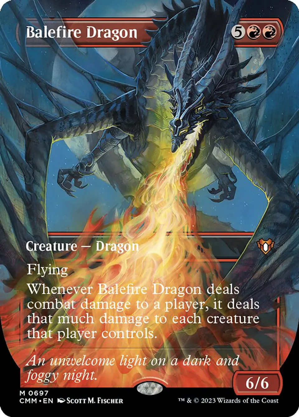 Balefire Dragon (Borderless) | Inglés | NM | CMM 1