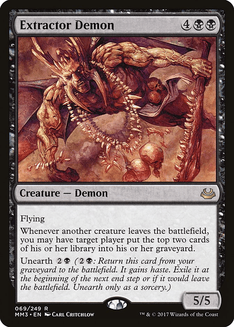 Extractor Demon | Inglés | NM | MM3