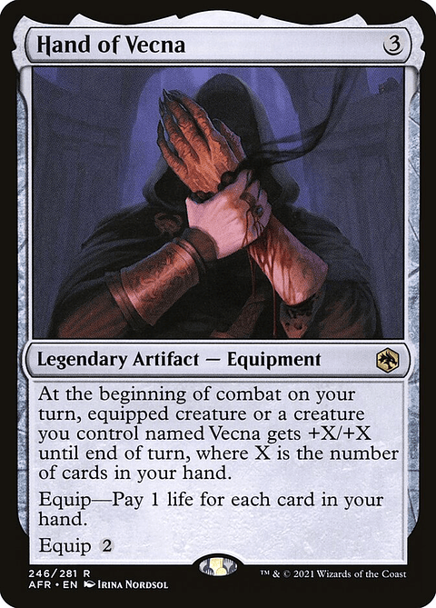 Hand of Vecna (foil) | Inglés | NM | AFR