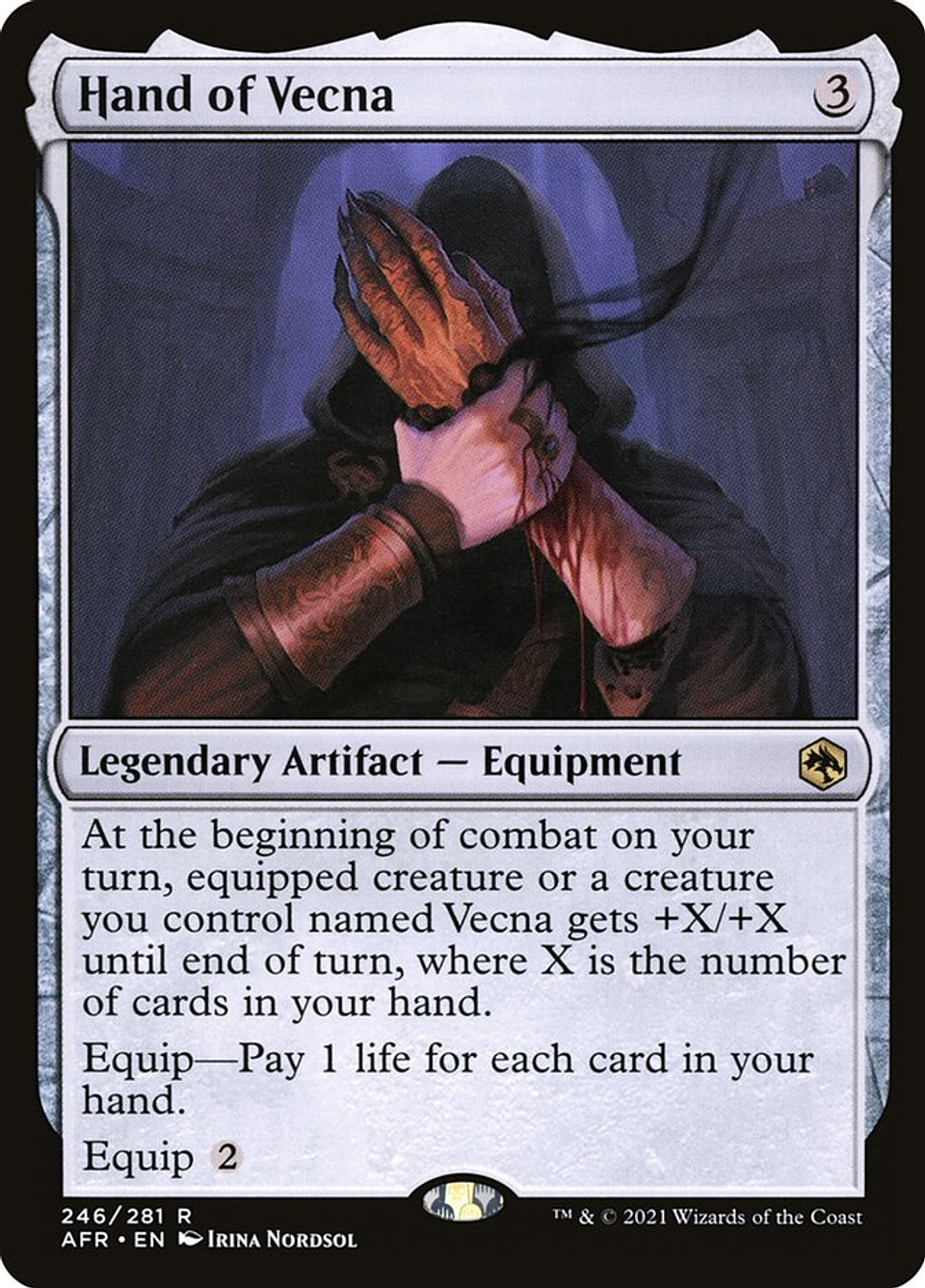 Hand of Vecna (foil) | Inglés | NM | AFR 1