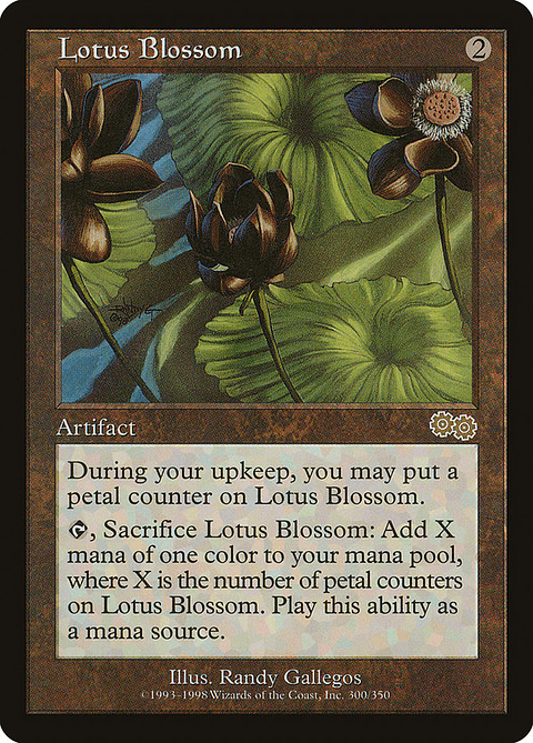 Lotus Blossom (Retro Frame) | Inglés | VG | USG