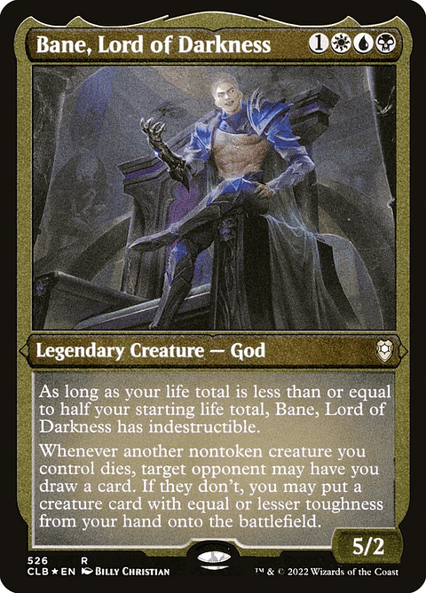 Bane, Lord of Darkness (Etched) | Español | NM | CLB