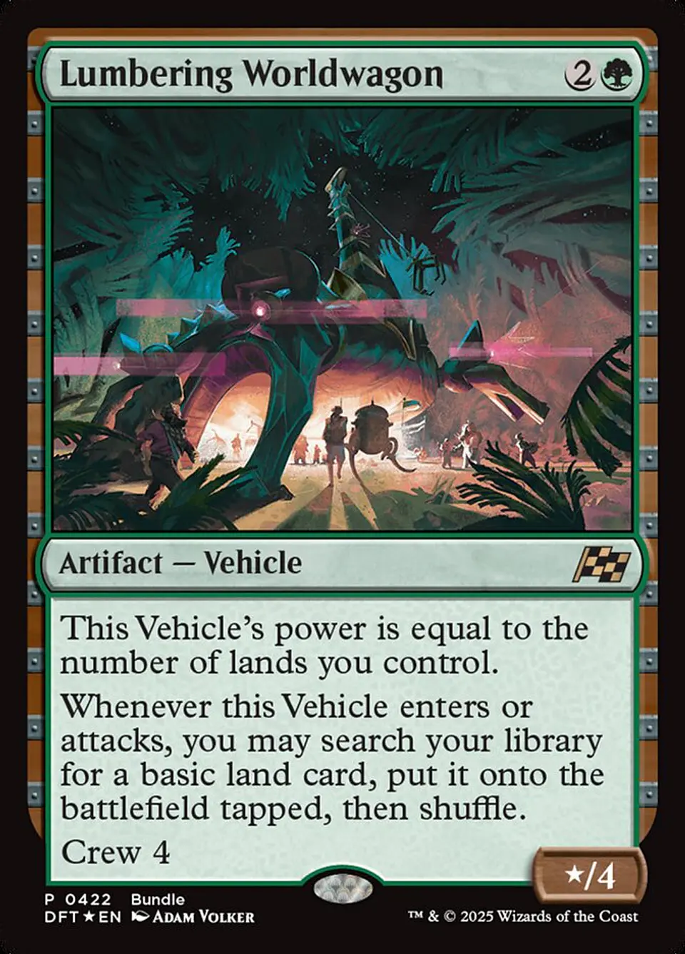 Lumbering Worldwagon (foil) | Inglés | NM | DFT 1