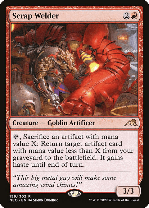Scrap Welder (foil) | Español | NM | NEO