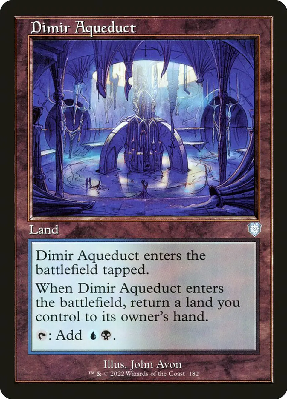 Dimir Aqueduct (Retro Frame) | Inglés | NM | BRC 1