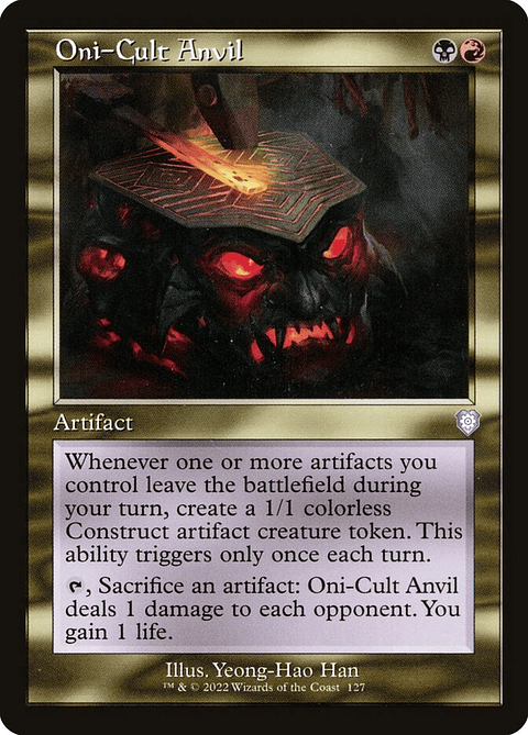Oni-Cult Anvil (Retro Frame) | Inglés | NM | BRC