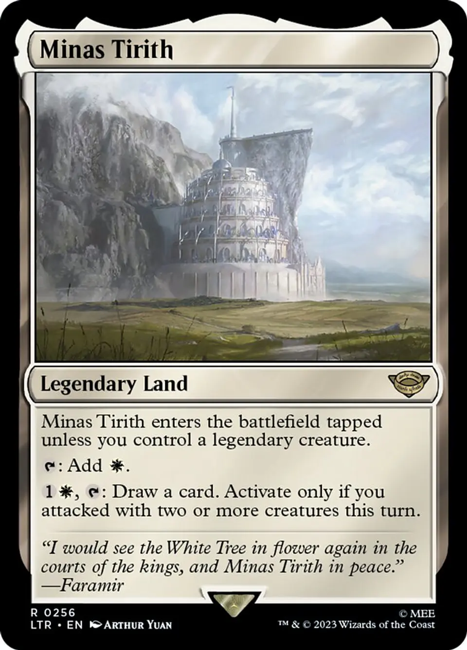Minas Tirith (foil) | Inglés | NM | LTR 1
