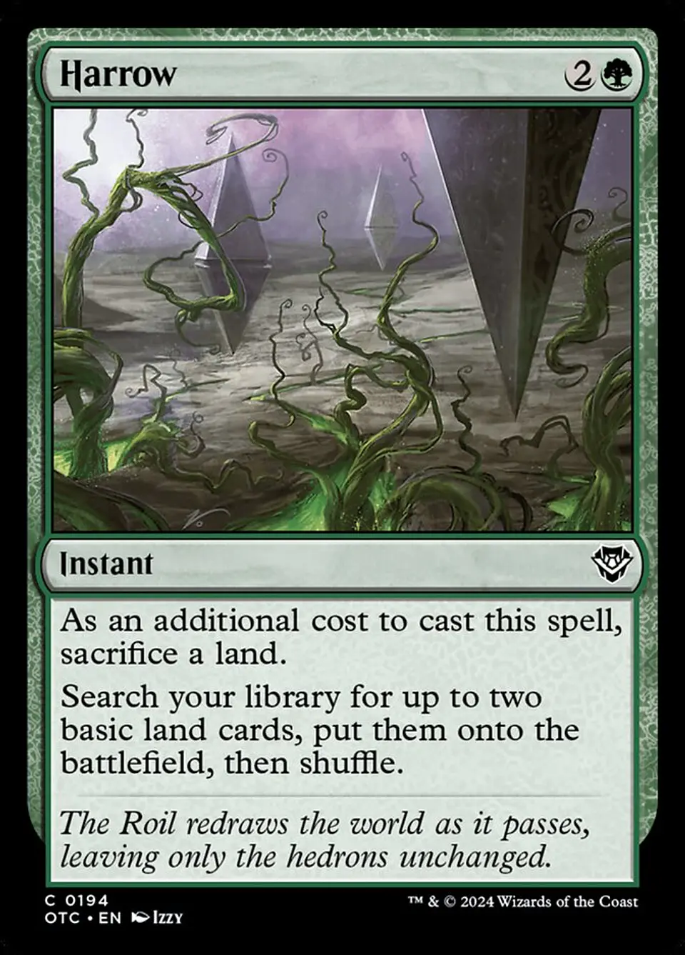 Harrow | Inglés | NM | OTC 1