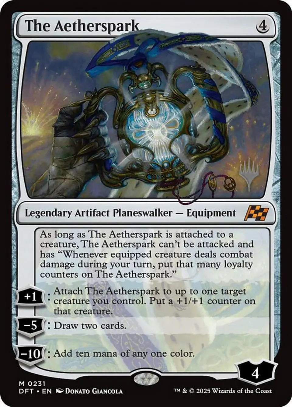 The Aetherspark (foil) | Inglés | NM | PDFT 1