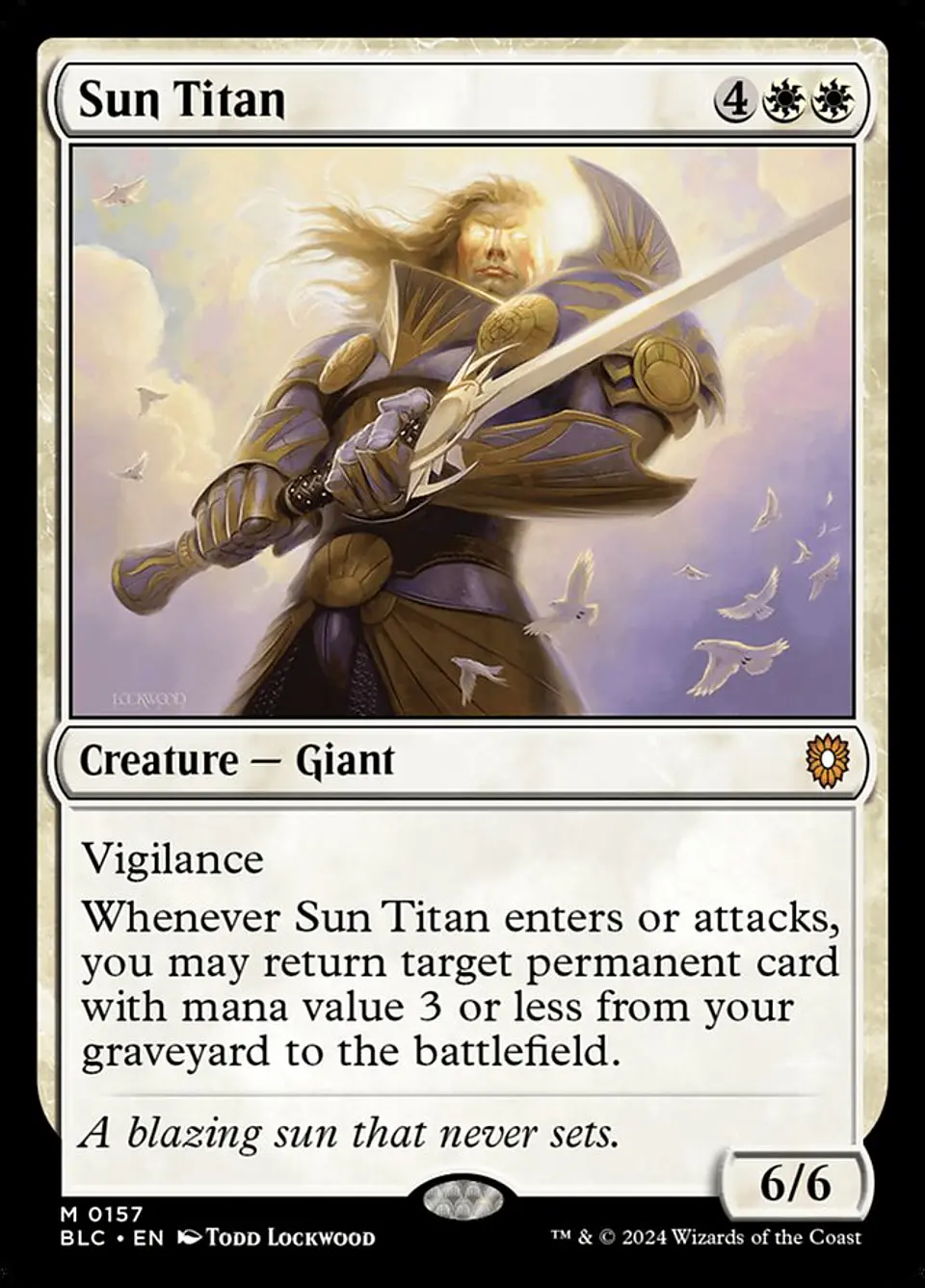 Sun Titan | Inglés | NM | BLC 1