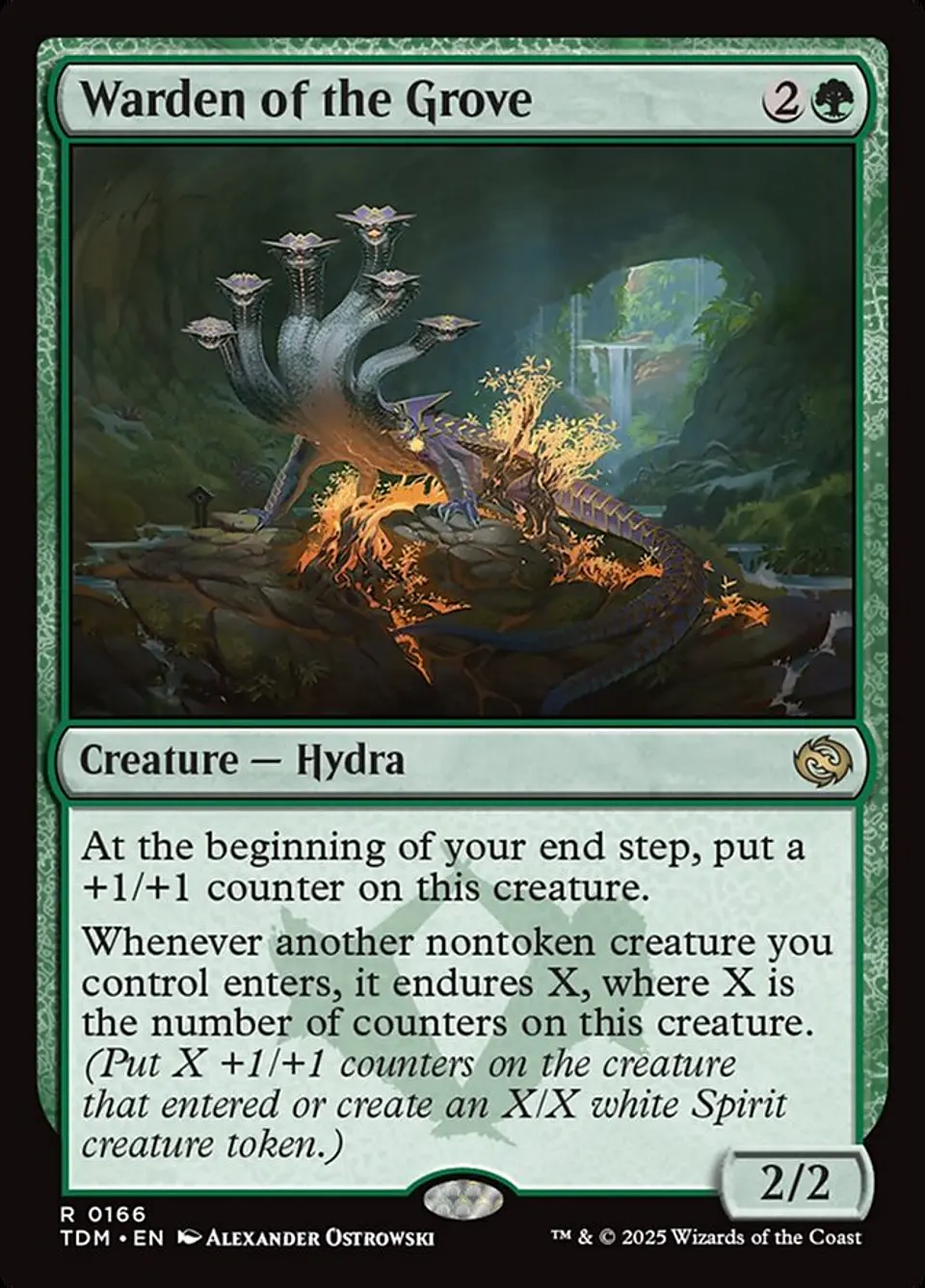 Warden of the Grove (foil) | Español | NM | TDM 1