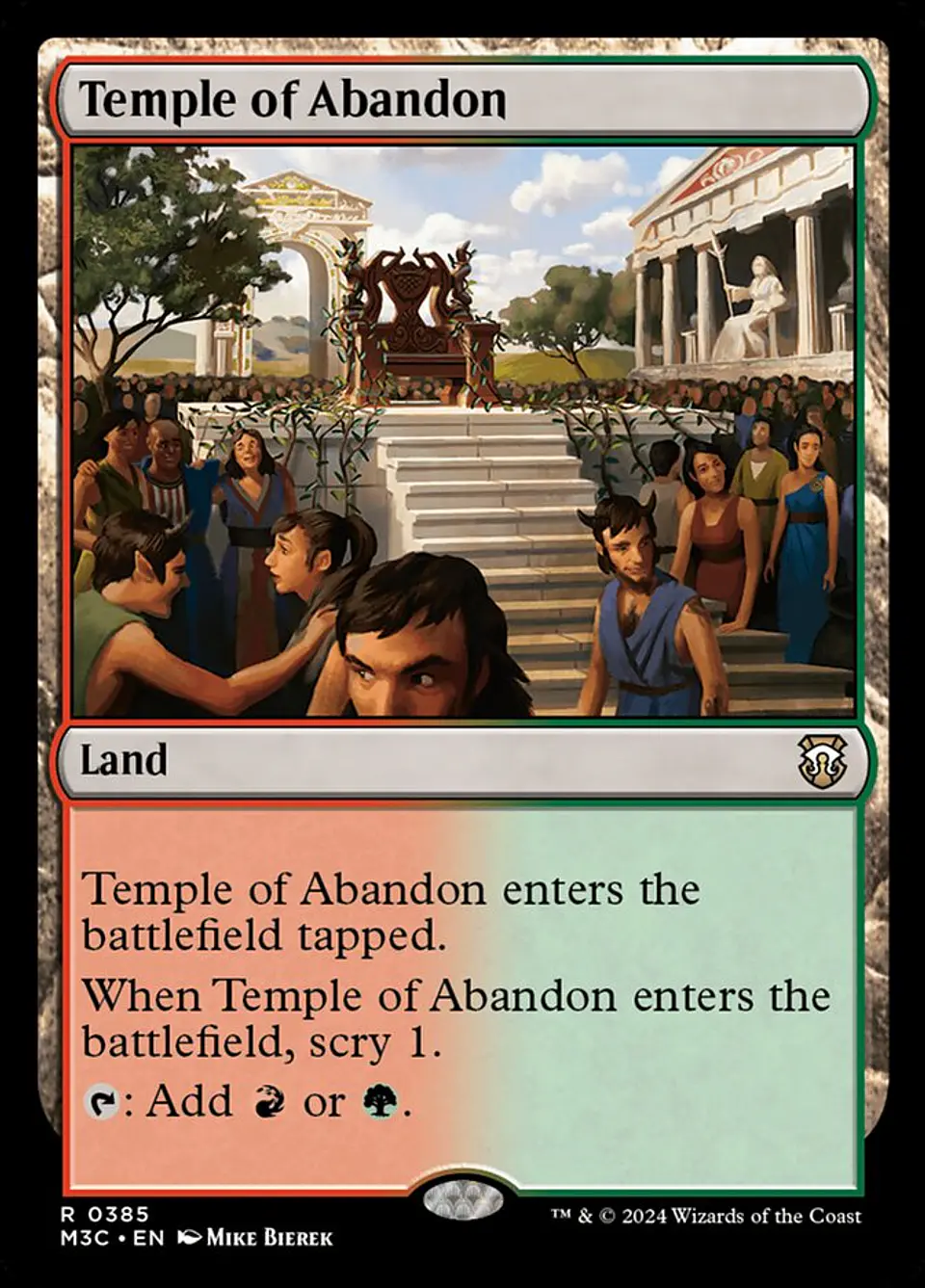 Temple of Abandon | Inglés | NM | M3C 1