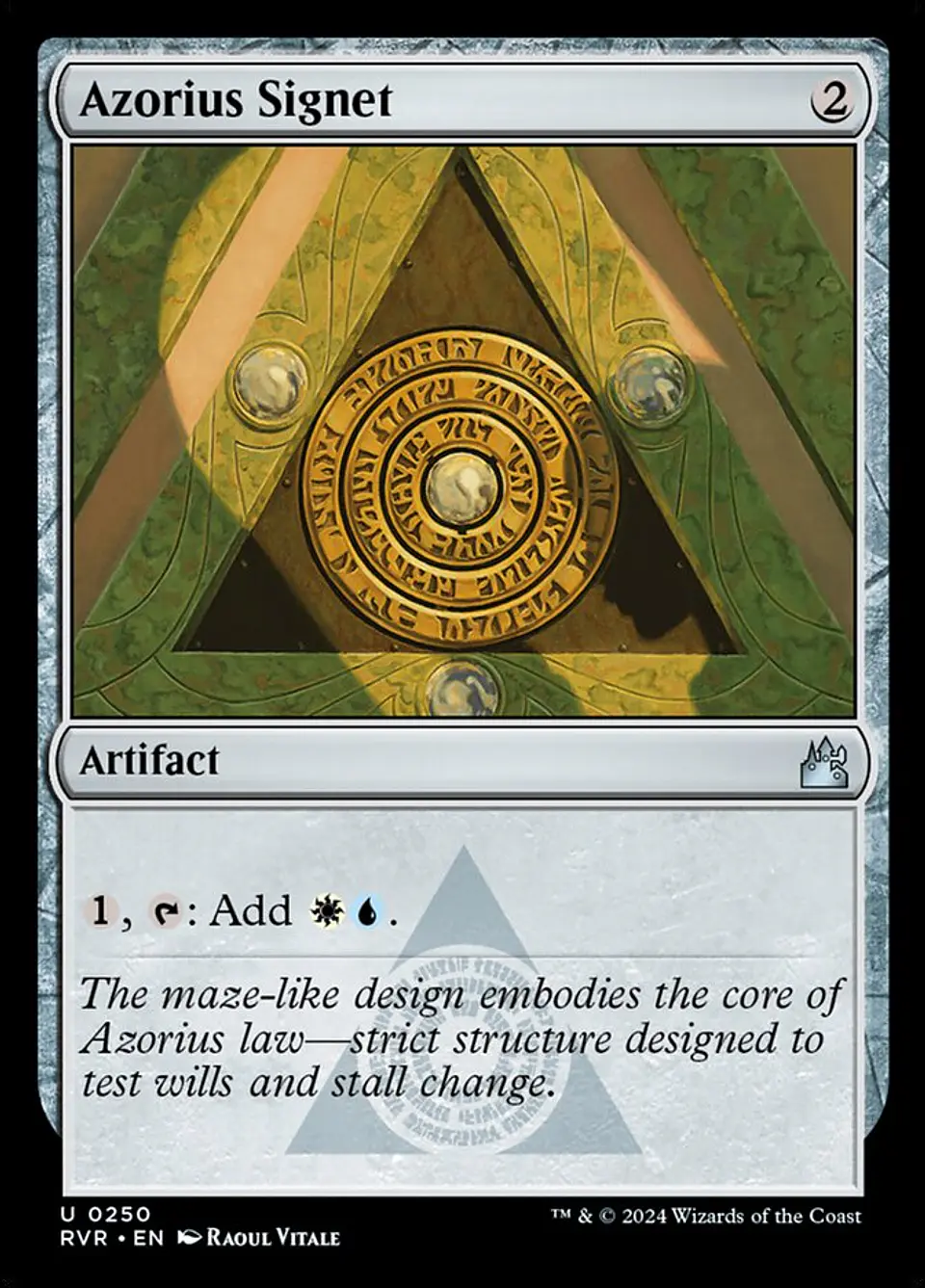 Azorius Signet | Español | NM | RVR 1
