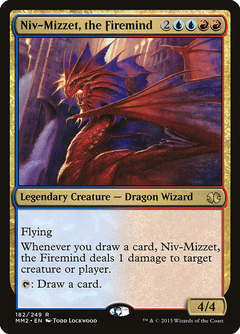 Niv-Mizzet, the Firemind | Inglés | NM | MM2 1