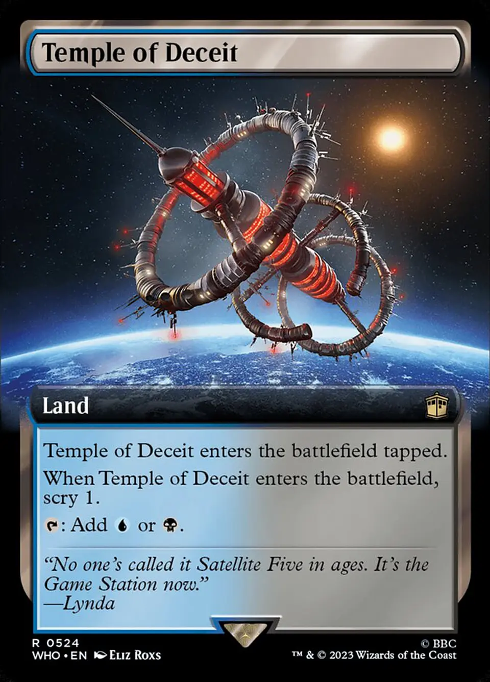 Temple of Deceit (Extended Art) | Inglés | NM | WHO 1