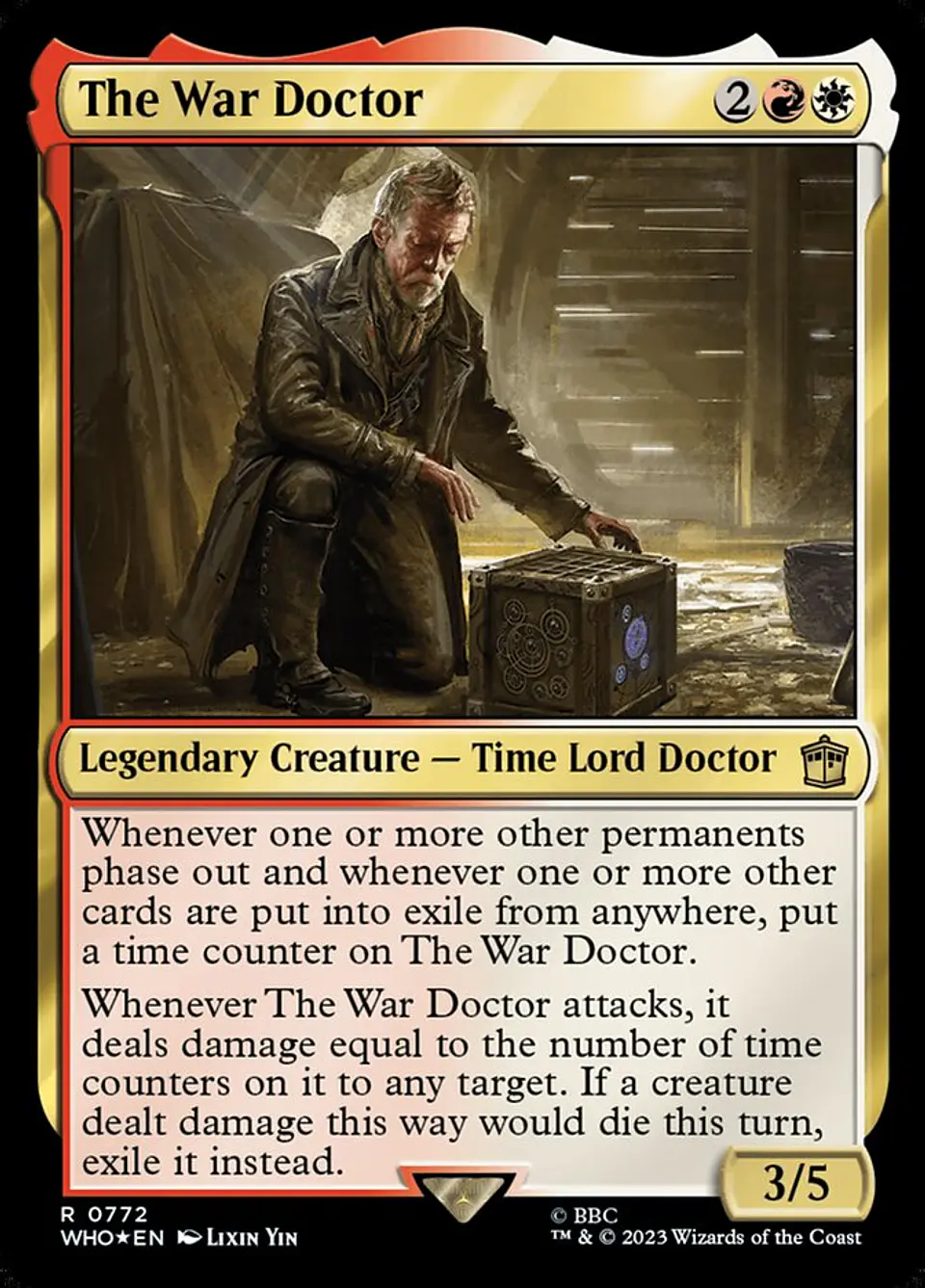 The War Doctor (Surge foil) | Inglés | NM | WHO 1