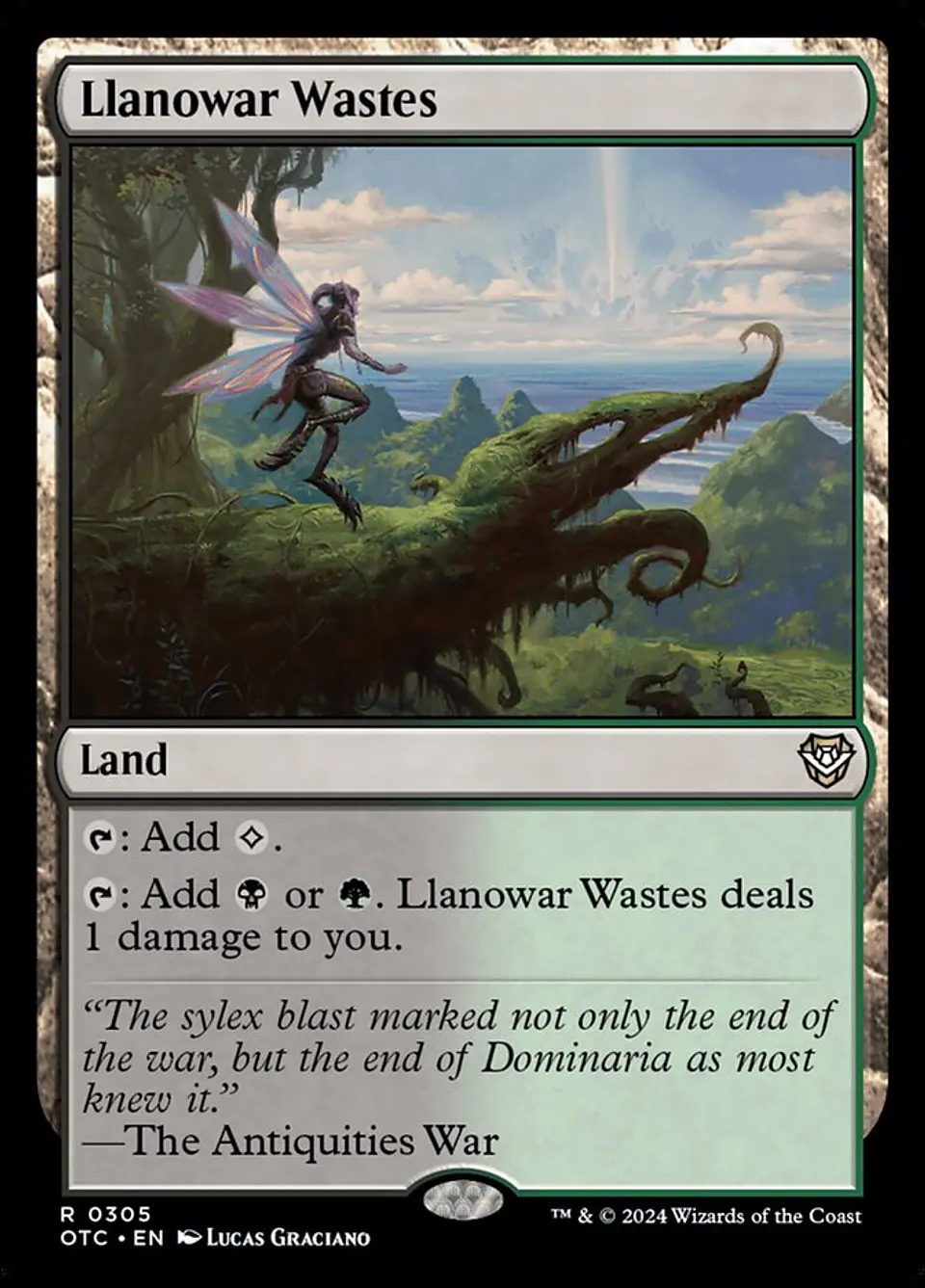 Llanowar Wastes | Español | EX | OTC 1