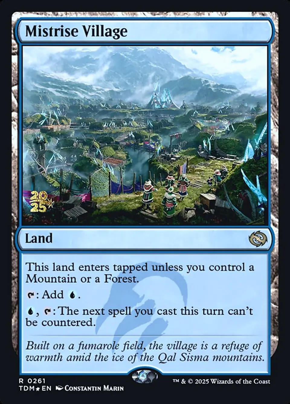 Mistrise Village (Launch foil) | Español | NM | PTDM 1