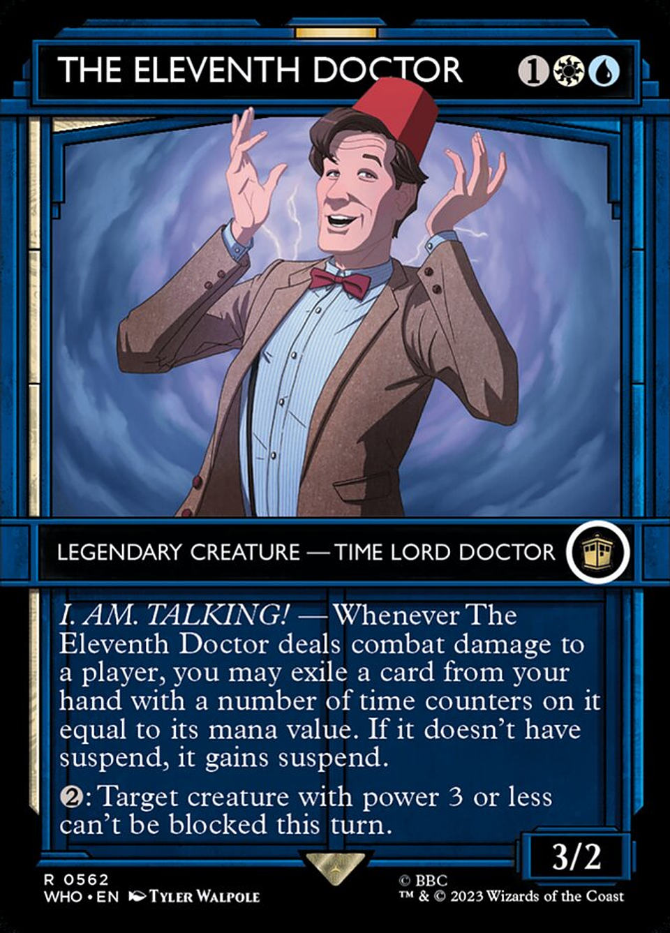 The Eleventh Doctor (Showcase foil) | Inglés | NM | WHO 1