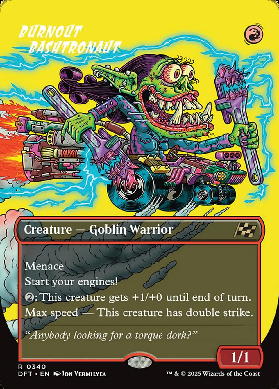 Burnout Bashtronaut (Borderless) | Inglés | NM | DFT 1