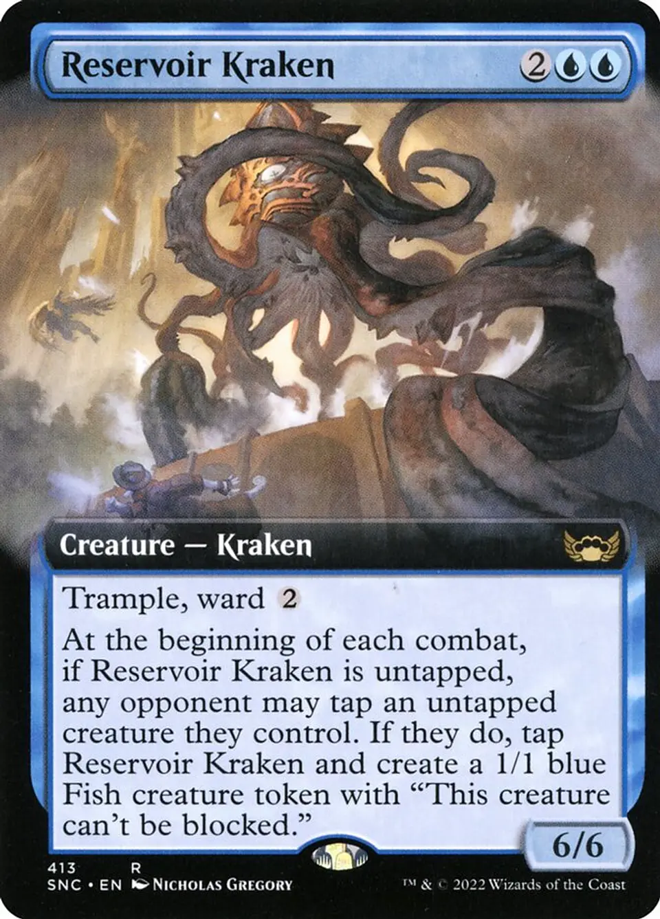 Reservoir Kraken (Extended Art) | Inglés | NM | SNC 1