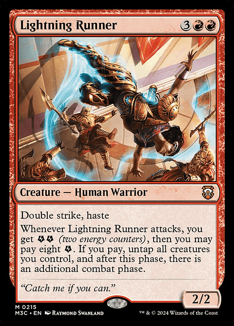 Lightning Runner | Inglés | NM | M3C