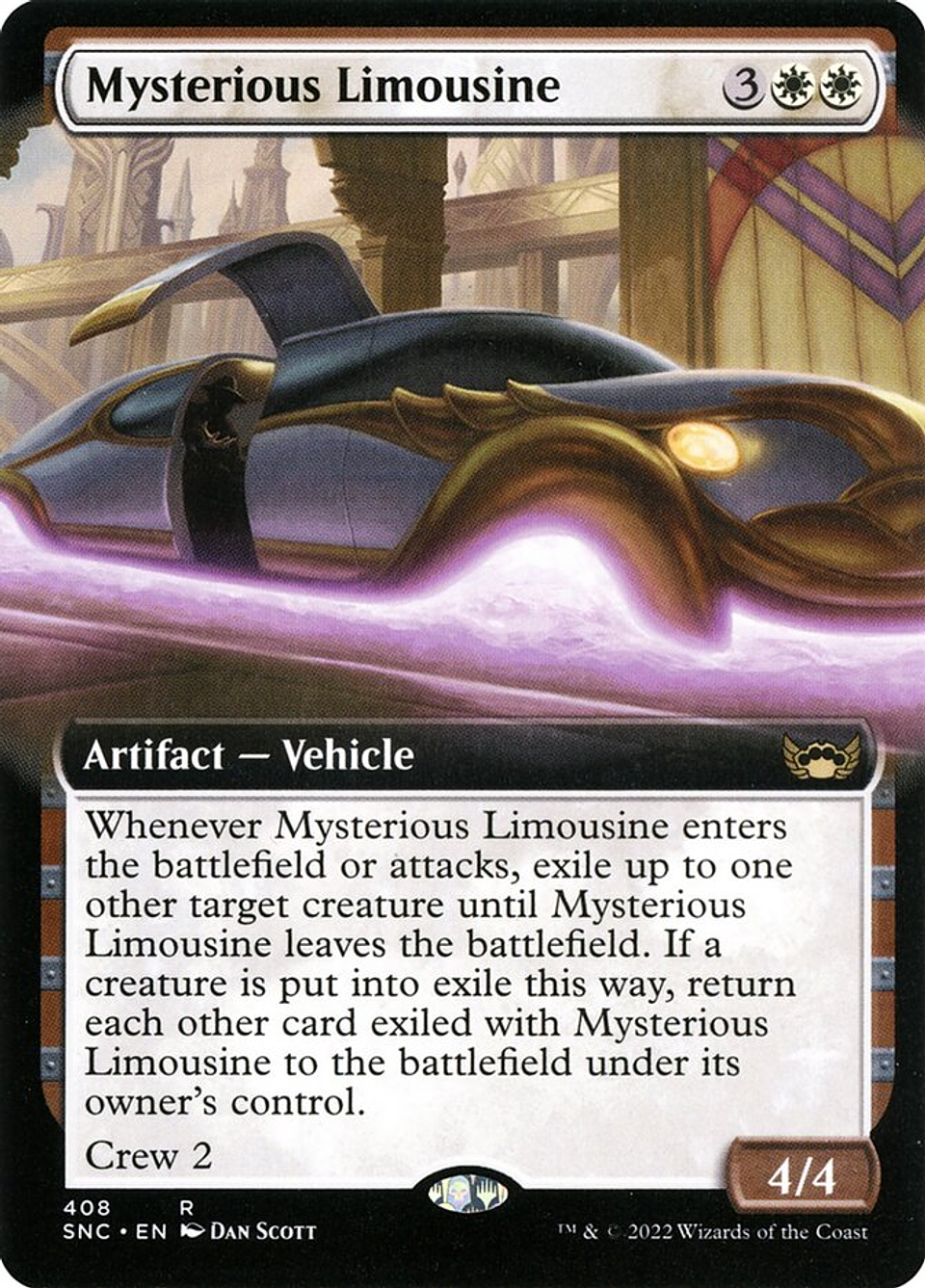 Mysterious Limousine (Extended Art) | Inglés | NM | SNC 1