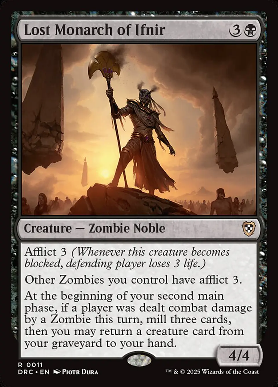 Lost Monarch of Ifnir | Inglés | NM | DRC 1