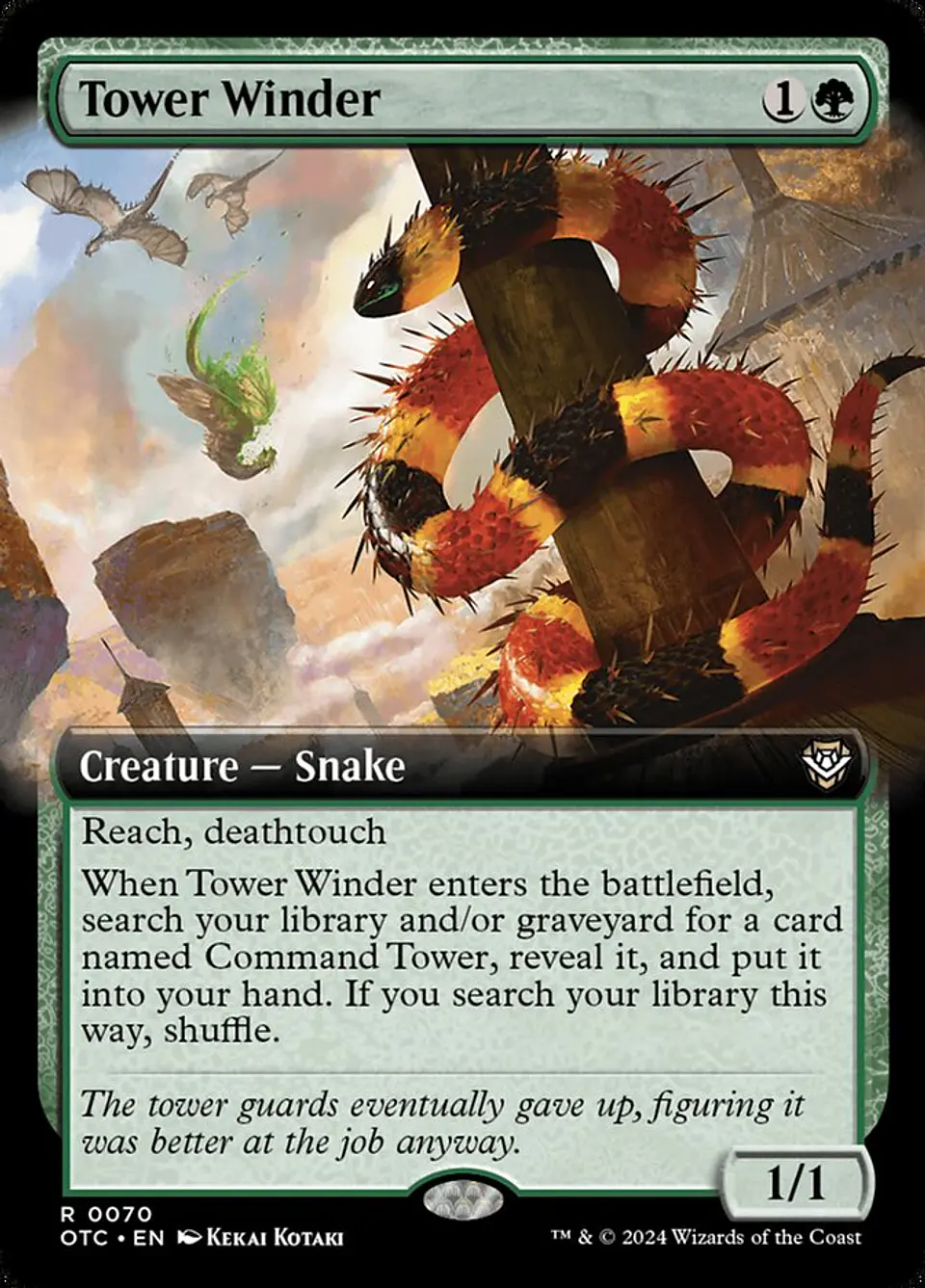 Tower Winder (Extended Art) | Inglés | NM | OTC 1