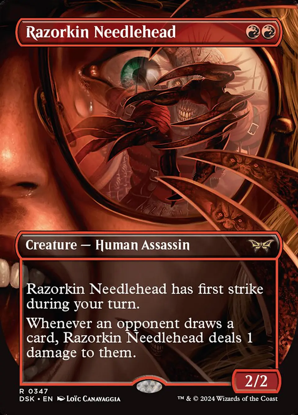 Razorkin Needlehead (Borderless foil) | Inglés | NM | DSK 1