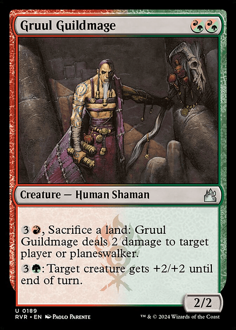 Gruul Guildmage | Español | NM | RVR