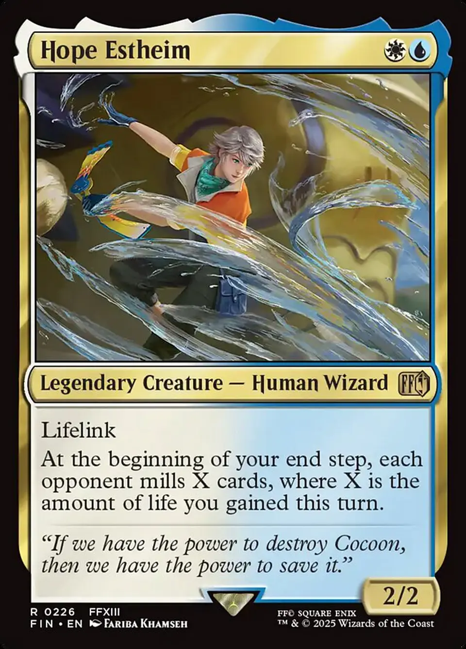 Hope Estheim (foil) | Inglés | NM | FIN 1