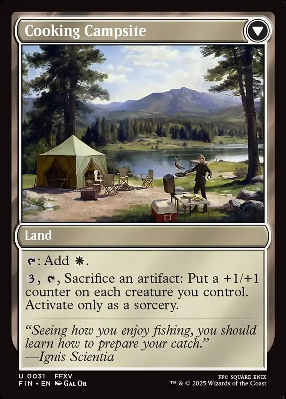 Sidequest: Catch a Fish // Cooking Campsite | Inglés | NM | FIN 2