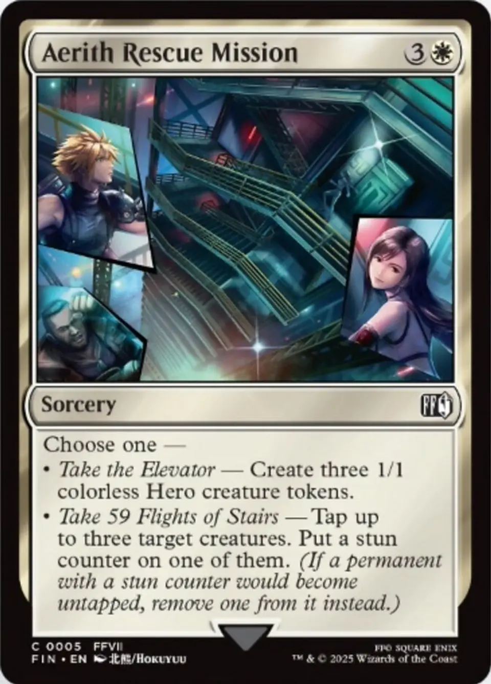 Aerith Rescue Mission (foil) | Inglés | NM | FIN 1