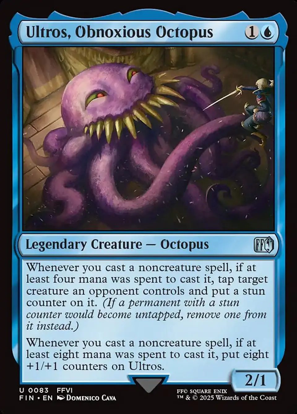 Ultros, Obnoxious Octopus (foil) | Inglés | NM | FIN 1