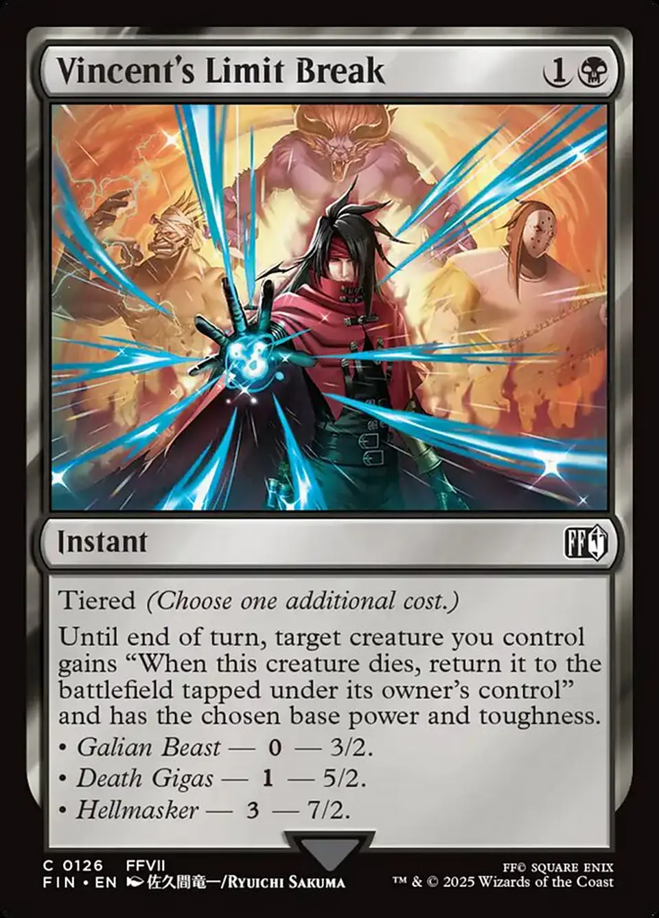 Vincent's Limit Break (foil) | Inglés | NM | FIN 1