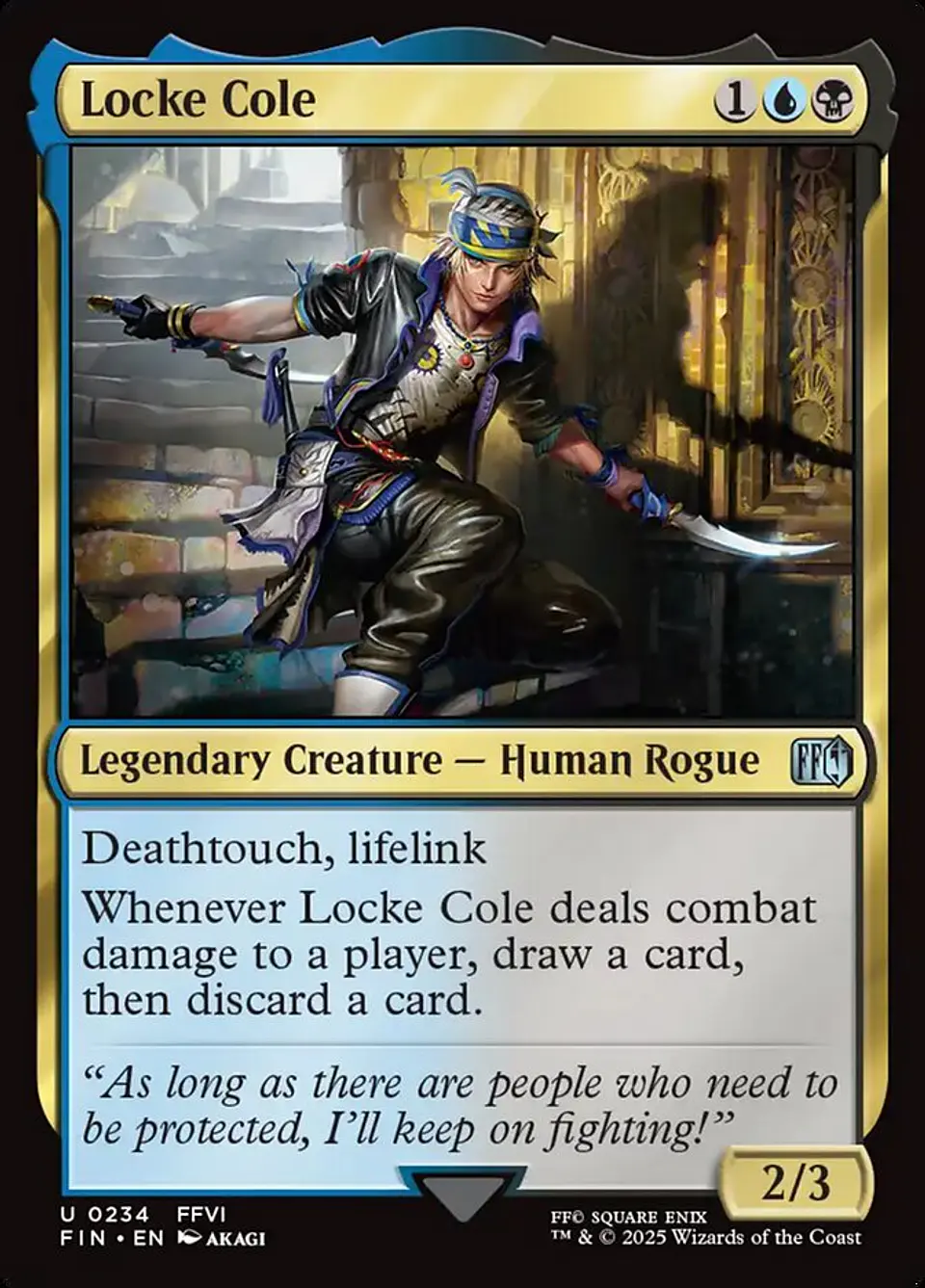 Locke Cole (foil) | Inglés | NM | FIN 1